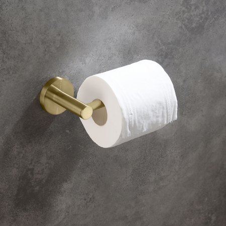 Kibi Circular Bathroom Toilet Paper Holder KBA1402BG